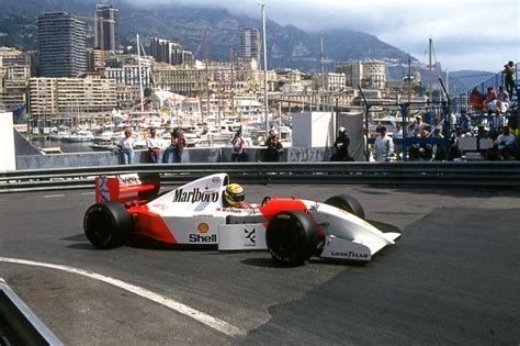 Ayrton Senna S F1 Winning Mclaren Up For Auction Classic And Sports Car