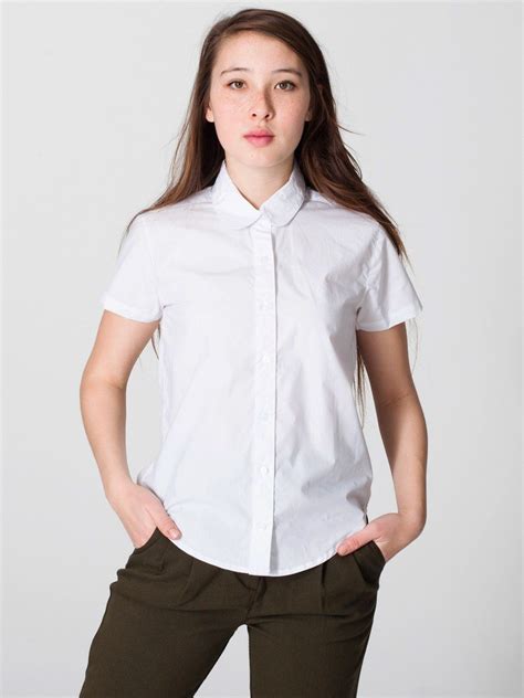 Bryanreadesign White Button Down Dress Shirt Womens