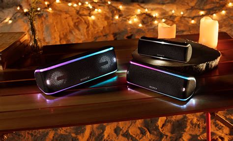 Sonys Srs Xb41 Speaker Is Ready To Party With Flashing Multi Colored