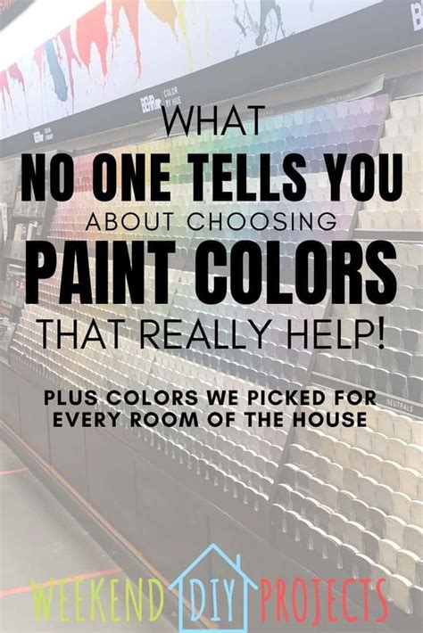 How To Pick Paint Colors For Your Home 8 Tips To Avoid Disaster