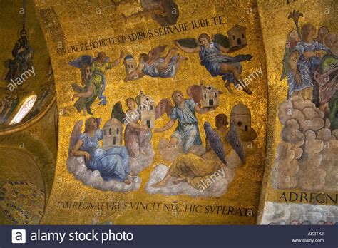 Saint Marks Basilica Di San Marco Interior Mosaic Venice