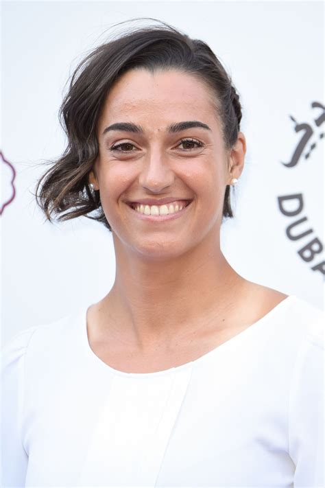 Caroline Garcia At Wta Tennis On The Thames Evening Reception In London