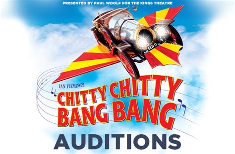 Chitty Chitty Bang Bang Auditions Announcement Kings Theatre Portsmouth