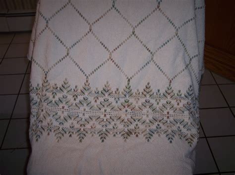 My Florida Swedish Weaving Afghan Vagonite Bordado Vagonite Salas