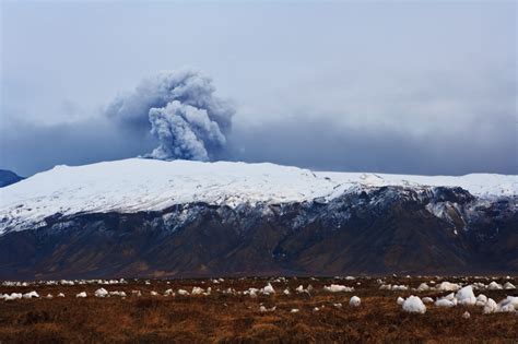 Eyjafjallajökull Glacier And Volcano On The South Coast Of Iceland