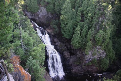 Big Manitou Falls At Pattison State Park Traveling Basenjis