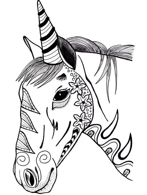 Evil Unicorn Coloring Page Free Printable Coloring Pages For Kids