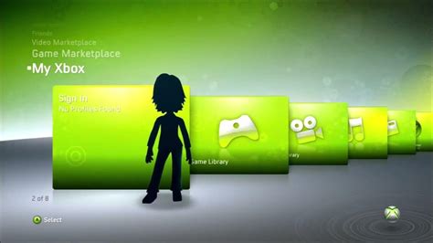 Xbox 360 Nxe Dashboard 2073710 Youtube