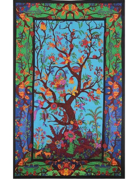 Tree Of Life Tapestry Tree Of Life Tapestry Wall Tapestry Boho Tree