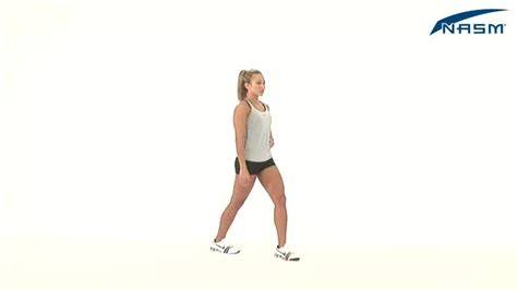 Static Standing Hip Flexor Stretch