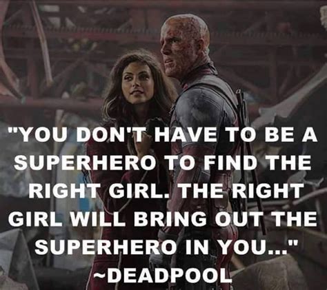 Deadpool movie quotes bring the marvel superhero character of the same name to the big screen for a feature film. deadpool quote | Deadpool quotes, Inspirational quotes, Quotes