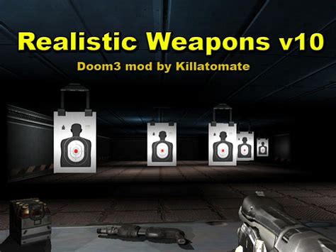 Realistic Weapons Mod For Doom Iii Moddb
