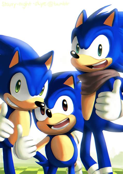 Classic Sonic Modern Sonic Reboom Sonic Sonic The Hedgehog Know