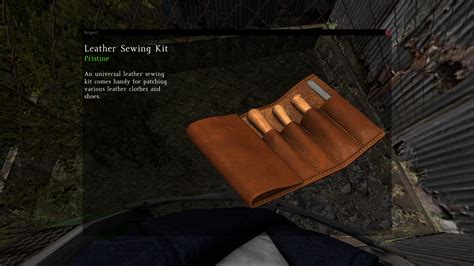 Dayz 0.50: Leather Sewing Kit (For Rider Jacket & Military shoes) - Dayz TV
