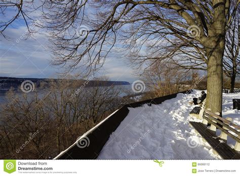 Fort Tryon Park Winter Editorial Photography Image Of York 66066112