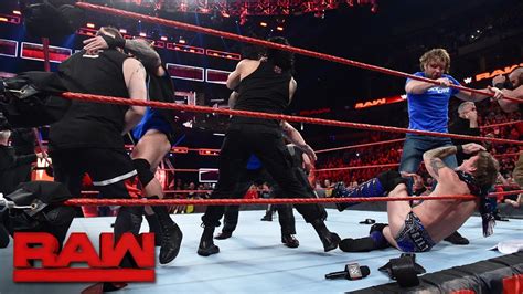Smackdown Live Superstars Invade Raw Raw Nov 14 2016 Youtube