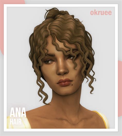 Best Maxis Match Curly Hair Cc For The Sims All Free Fandomspot Hot