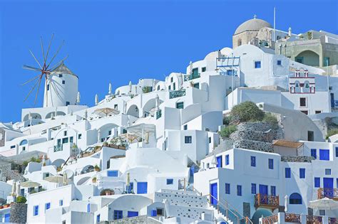 Oia Village Santorini Greece By Marco Simoni