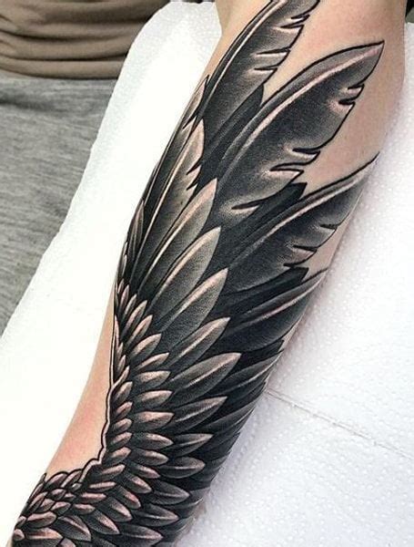 Angel Wings Tattoo For Guys