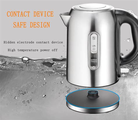 1800w Portable 304 Stainless Steel Fast Electric Hot Water Kettles