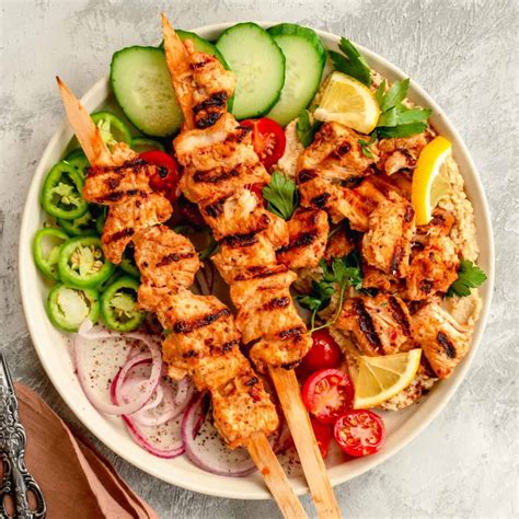 Turkish Chicken Shish Kebab Cast Iron Keto