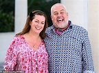 Cliff Parisi is in great spirits as he beams alongside wife Tara after ...
