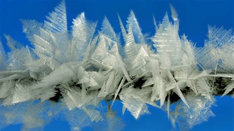 Download Wallpaper 1920x1080 Ice Crystal Macro Photography Full Hd