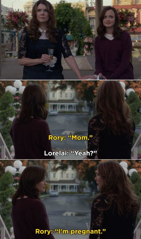 When Rory Told Lorelai That She Was Pregnant On Gilmore Girls A Year In The Life Gilmore