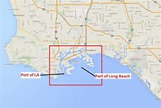 Port Of Los Angeles Map | idaho map
