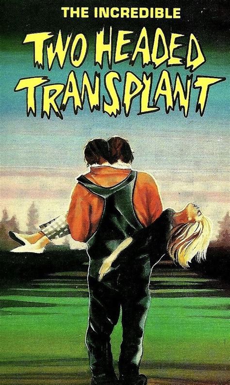 Vhs Cover The Incredible Two Headdd Transplant Released April 28 1971