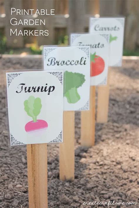 Free Printable Garden Markers Image To U