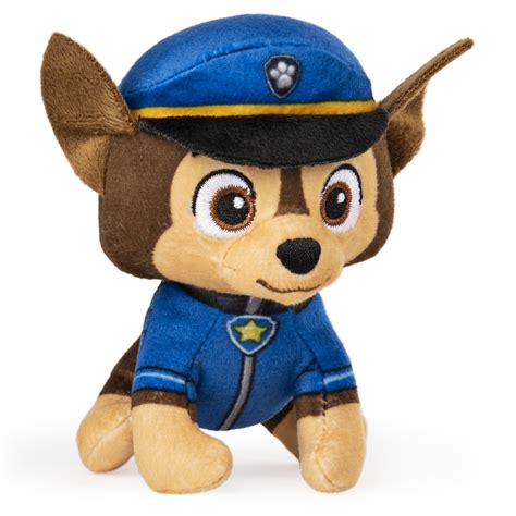 Officially Licensed Paw Patrol Plush Figurine 8 X 6 X 4 Chase Bean