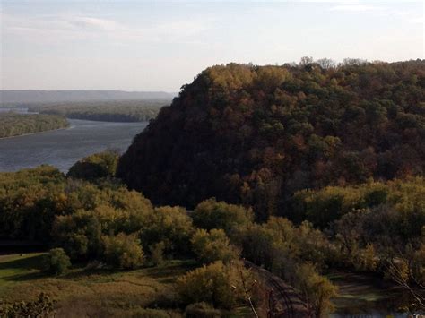 Scenic View At Effigy Mounds Iowa Image Free Stock Photo Public
