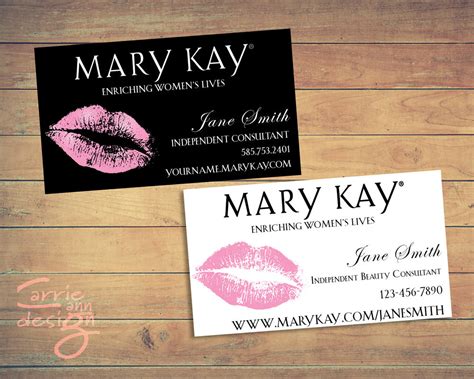 When you buy through links on our site, we may earn an affiliate commission. Mary Kay Business Cards printable lips pink custom