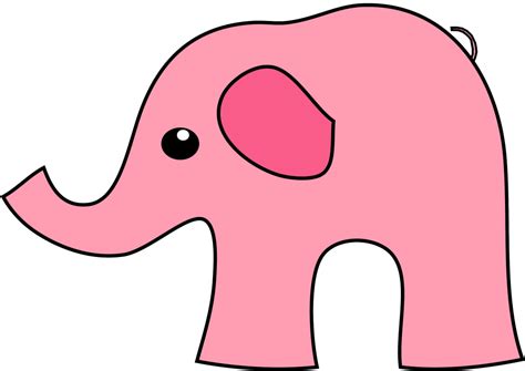 Pink Elephant Clipart Free Download Transparent Png
