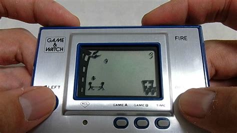 12508 Nintendo Game And Watch Fire Rc 04 1980 Youtube