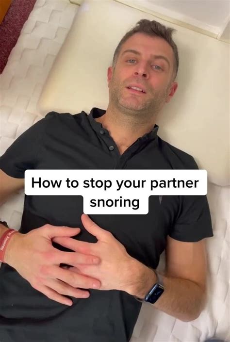 Im A Sleep Expert Heres My Easy Tip To Stop Your Partner From Snoring And It Wont Cost A