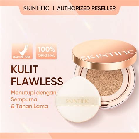 Jual Skintific Cover All Perfect Cushion High Coverage Poreless