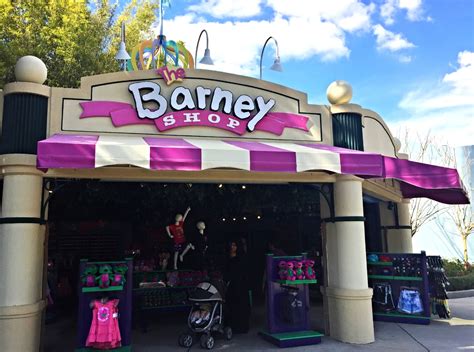 A Day In The Park With Barney At Universal Studios Florida In Orlando