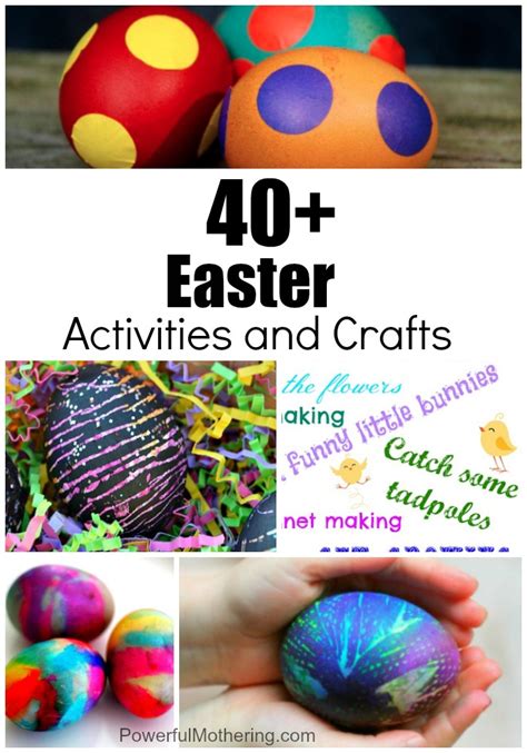 53 Easter Kids Activities And Crafts