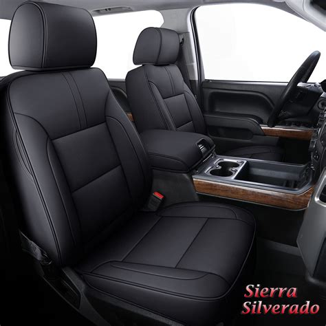 Buy Coverado Chevy Silverado Gmc Sierra Seat Covers Waterproof Leather