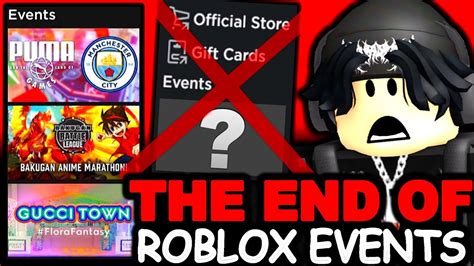 Roblox Events Are Changing Forever Events Tab Removalupdated