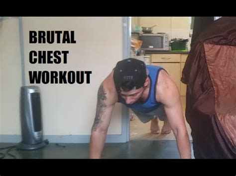 Brutal Home Chest Workout YouTube