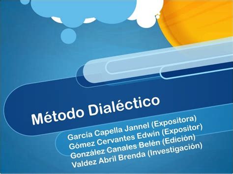 Metodo Dialectico