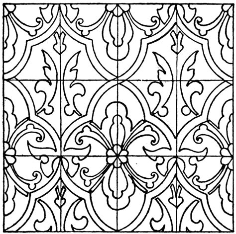 Florence renaissance italian renaissance motif design surface pattern design interior design history traditional fabric medieval clothing textile fabrics silk painting. Renaissance Enamel Pattern | ClipArt ETC