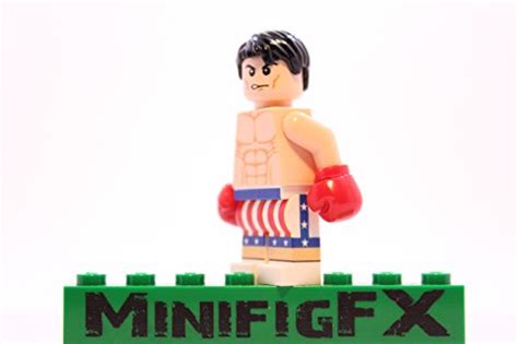 Lego Custom Printed Rocky Balboa Minifig Sylvester Stallone Italian Stallion Boxer Buy Online