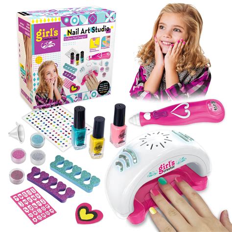 Dikence Toys For 5 6 7 8 Year Old Girls Kids Nail Polish Makeup Art