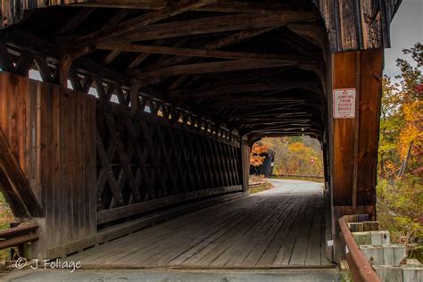 Exploring The Willard Twin Covered Bridges New England Fall Foliage