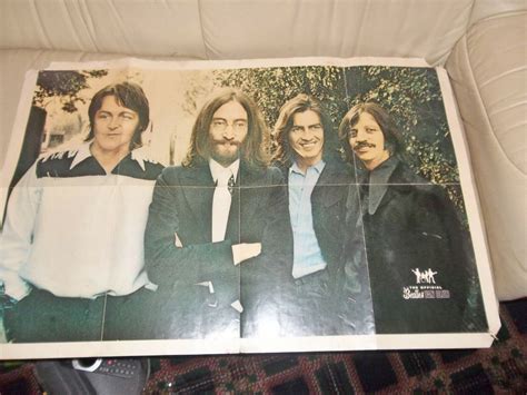 The Beatles Official Fan Club Members Poster From 1969 The Last One 30