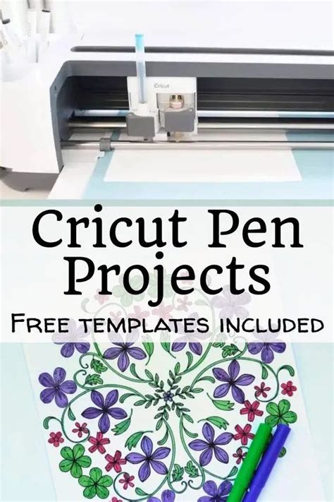 5 Free Cricut Pen Projects Pen Projects Cricut Pens Hack Cricut Free